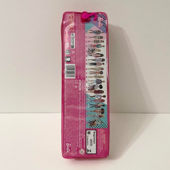 Barbie Fashionistas Doll 201 Graffiti Print Shirt Dress - Picture 5 of 13